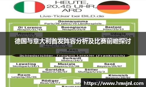 德国与意大利首发阵容分析及比赛前瞻探讨